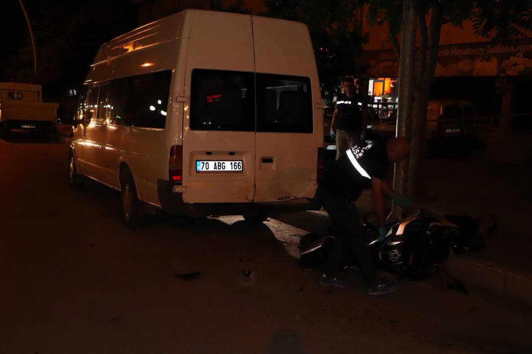 Karaman’da motosiklet faciası! 2 genç feci şekilde can verdi 5